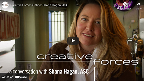 Creative Forces Online: Shana Hagan, ASC
