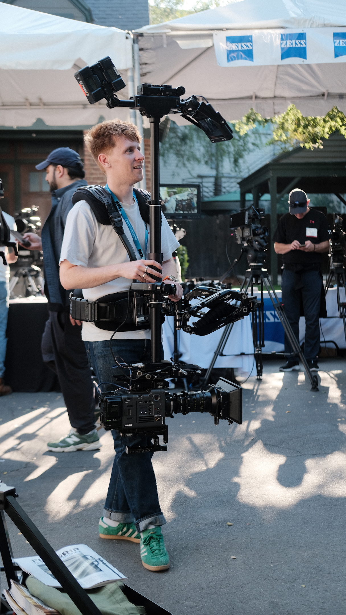 Optical Support + Flowcine Steadicam 